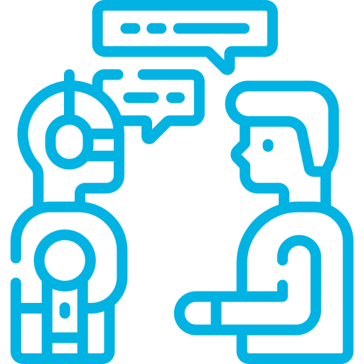 icono asistente virtual ia, ailana